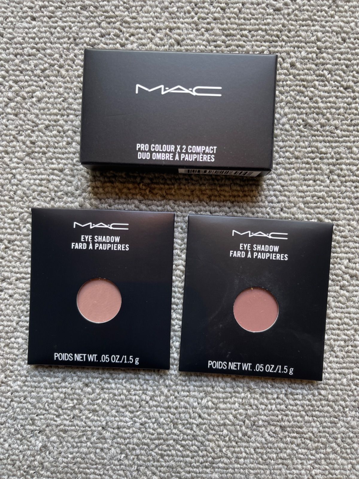 MAC マック プロカラー×2コンパクト＆スモールアイシャドウレフィル2点