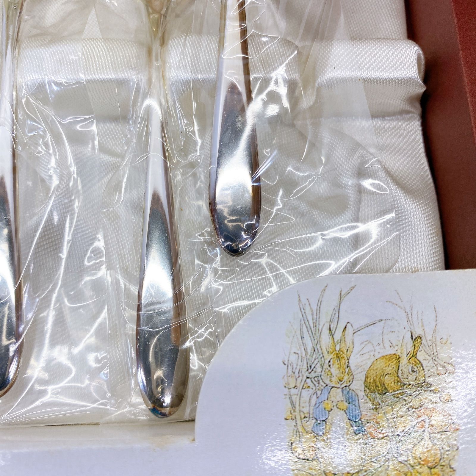 □ PETER RABBIT ASAHI ピーターラビット スプーン 5本 セット