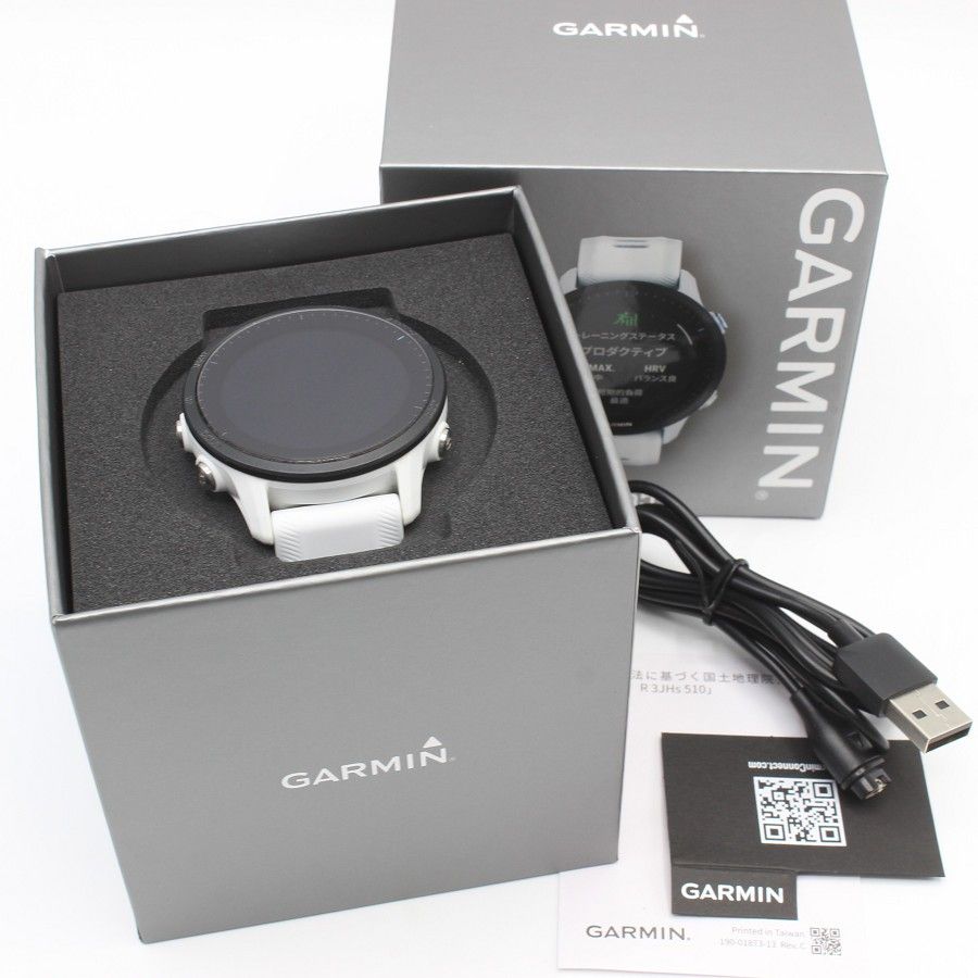 GARMIN Forerunner 955 White 010-02638-E1 スマートウォッチ ガーミン フォアランナー 本体