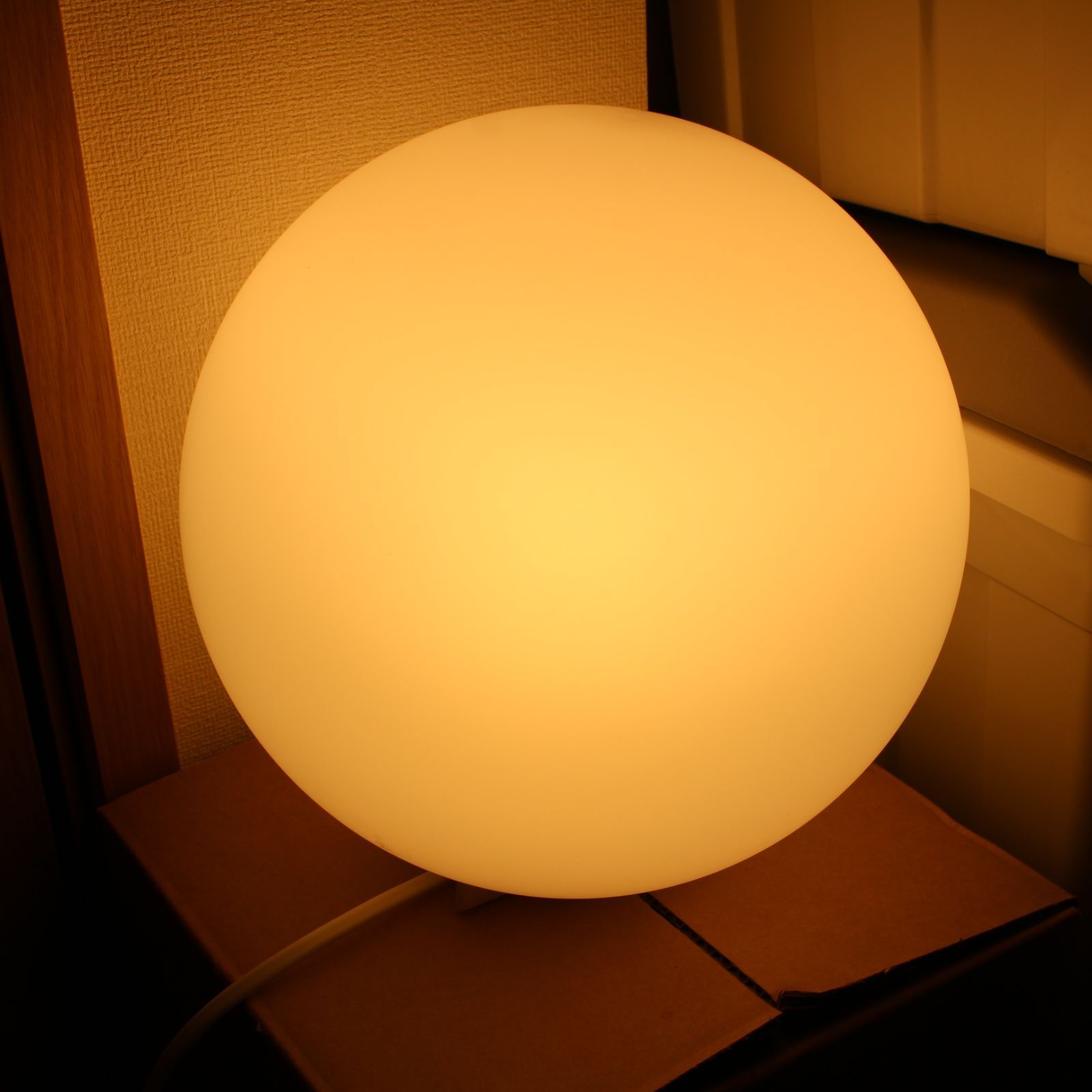 MUJI MJ-FM25A 無印良品 フロアライト 丸 M 無印良品 深澤直人 フロアライト丸 MJ-FM25A-W - メルカリ