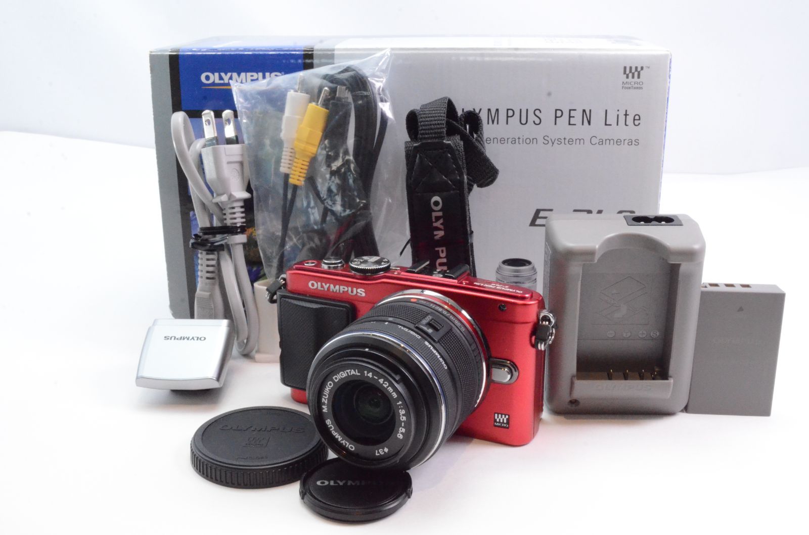 OLYMPUS PEN Lite E-PL6 ミラーレス一眼カメラ 　ジャンク ジャンク】OLYMPUS ミラーレス一眼 PEN Lite E-PL6 レンズキット