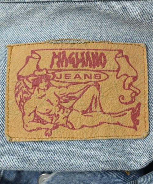 MAGLIANO マリアーノ デニムジャケット メンズ 【古着】【中古】 MAGLIANO デニムジャケット メンズ 【古着】【中古】【送料無料