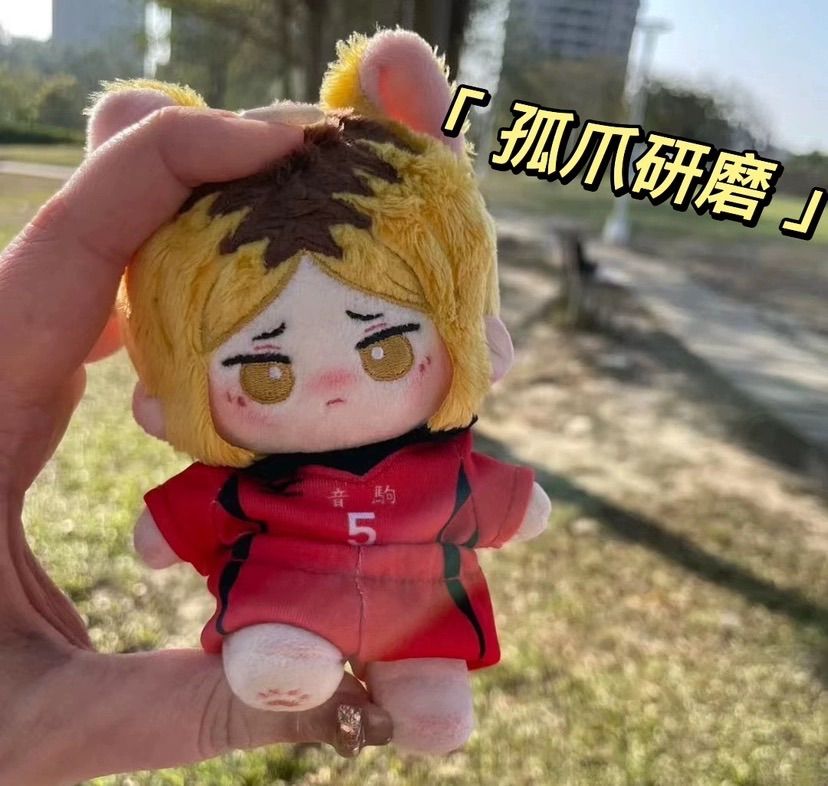 ハイキュー　孤爪研磨　25cm ぬいぐるみ Amazon.co.jp: ☆ハイキュー!! 孤爪 研磨 20cm 着せ替え