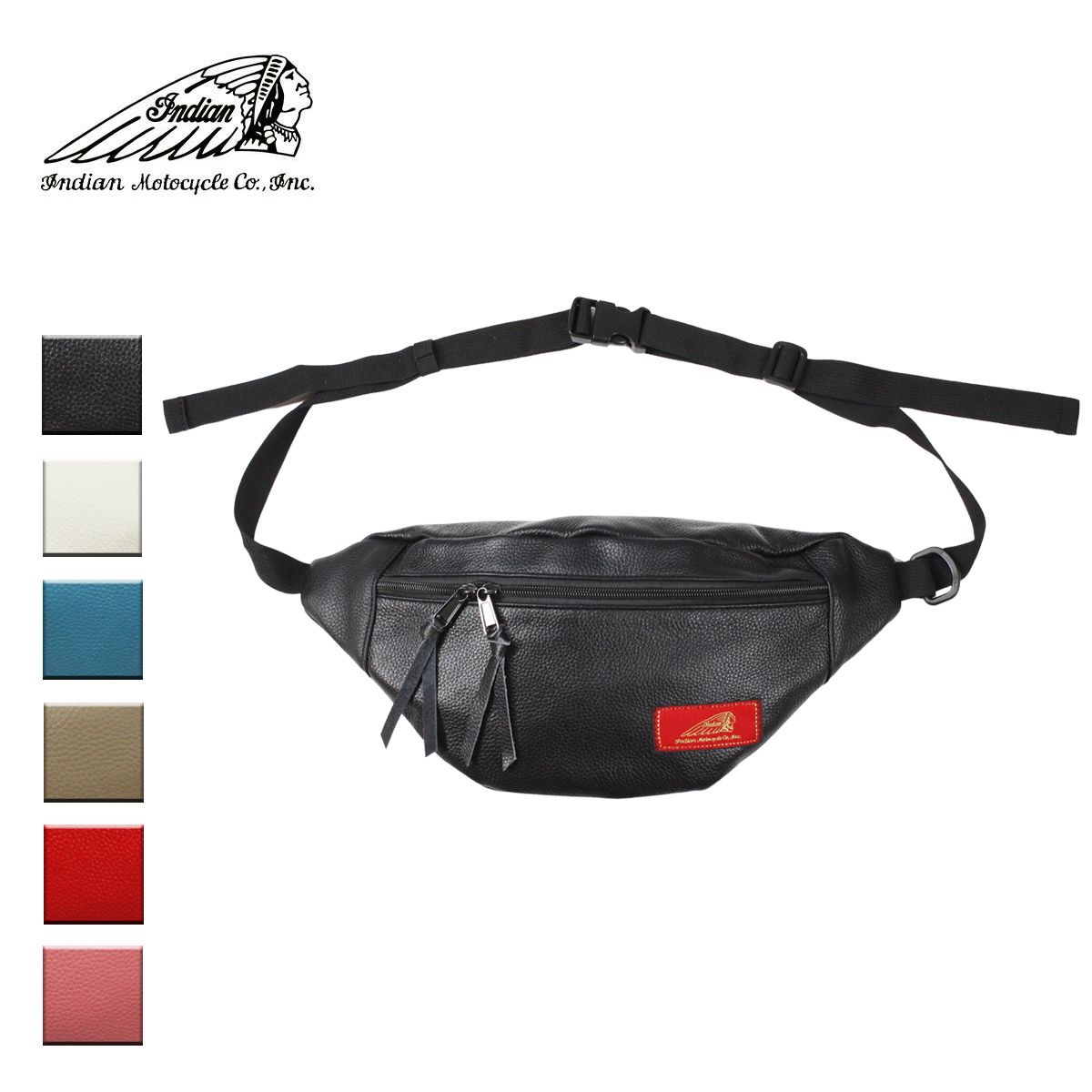 その他 Indian Bag Indian インディアン Leather body bag メンズ/レディース ブラック