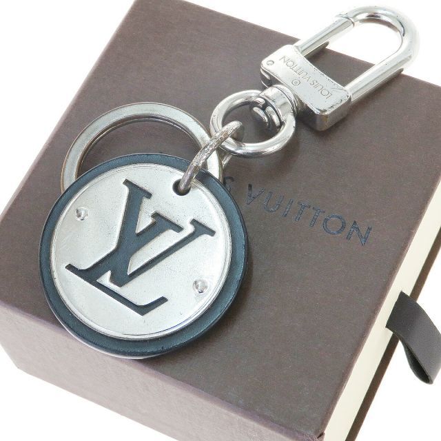 【中古】 ルイ・ヴィトン(Louis Vuitton) LVサークル M67362 キーホルダー (シルバー) 02GC513