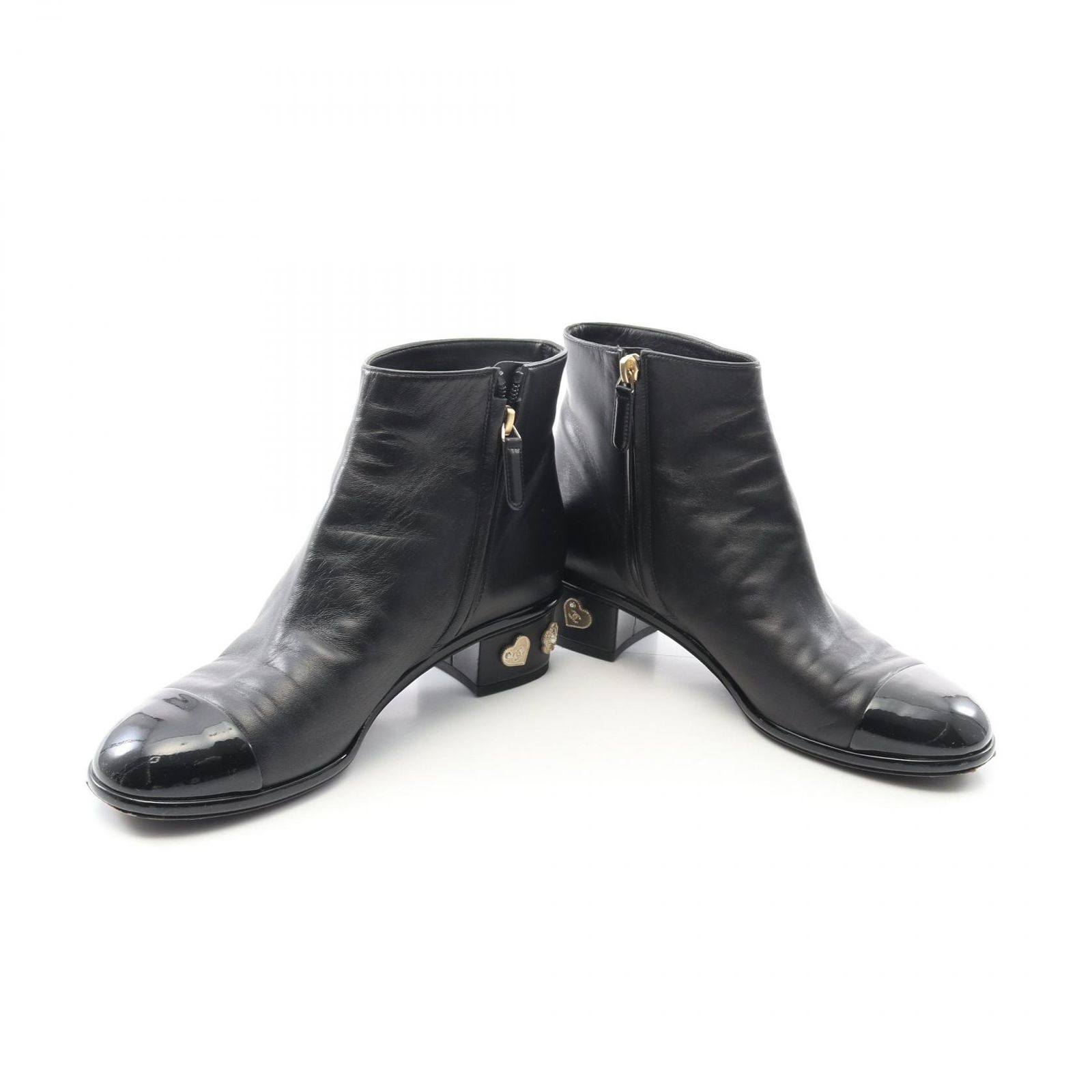 【美品】シャネル　スエード　ブーツ　カメリア　マトラッセ ココマーク CHANEL - 【美品】シャネル スエード ブーツ カメリア マトラッセ ココ