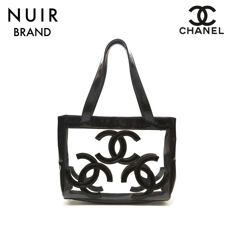 CHANEL シャネル ハンドバッグ トリプルココ ビニール トート - メルカリ