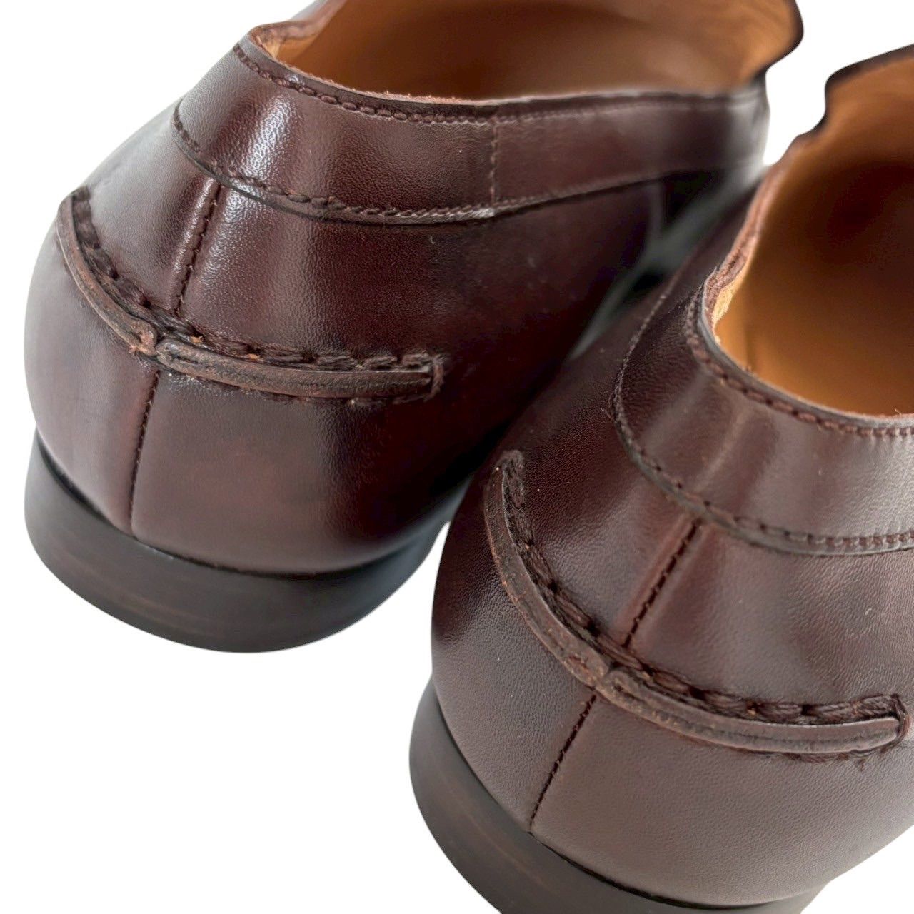 HERMES ローファー　38サイズ HERMES エルメス ローファー タイム 黒 (ブラック) ゴートスキン