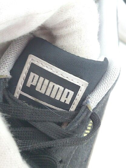 ◇ PUMA プーマSUEDE MAYU 380686-02 厚底 スニーカー シューズ サイズ23ｃｍ ブラック レディース E  【1305300001955】