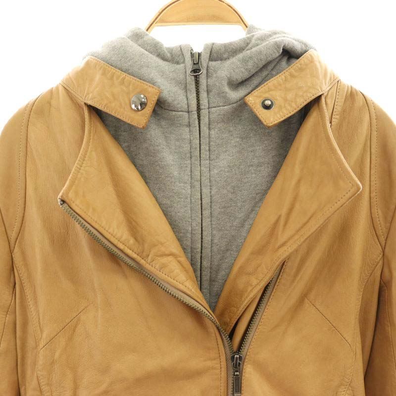 ［ばやし・ほぼ未着]バーニーズニューヨーク co-op レザージャケット バーニーズニューヨーク BARNEYS NEW YORK レザージャケット 40
