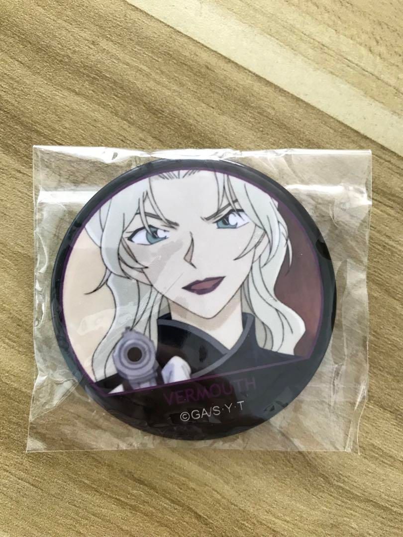 名探偵コナン 缶バッジ ベルモット