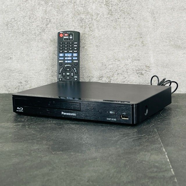 ブルーレイディスクプレーヤー Panasonic パナソニック DMP-BD90 ブラック BDプレーヤー リモコン付き | 512079