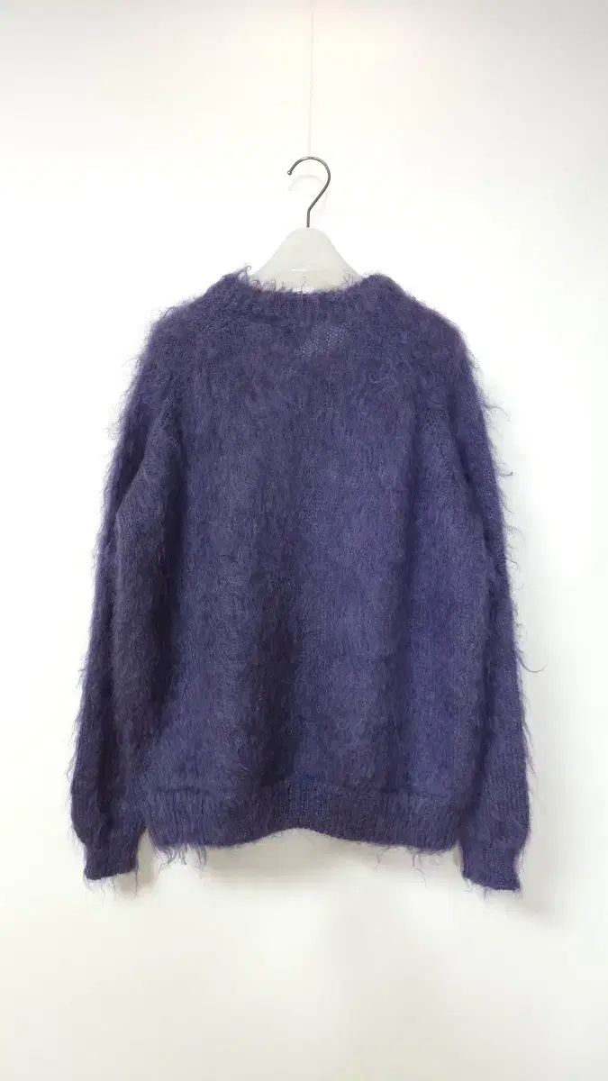 BIMBA Y LOLA パープル モヘア ルーズフィット カーディガン Mサイズ WWW_MORNINGWALKER_COM