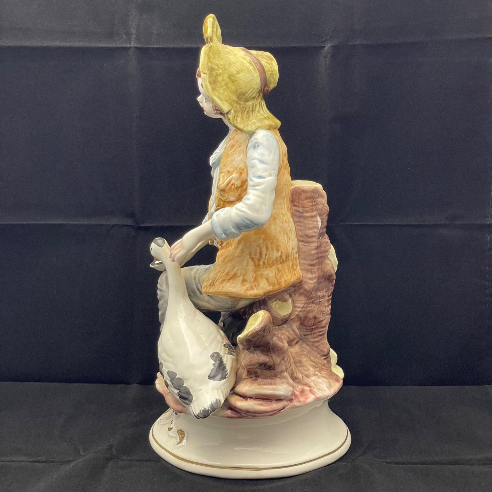 イタリア カポディモンテ フィギュリン 陶器人形 美術品 - メルカリ