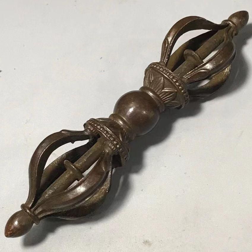 銅製 法器 象鼻金剛降魔杵 招財 辟邪 開運 装飾品 工芸品 置物 銅製 法器 象鼻金剛降魔杵 招財 辟邪 開運 装飾品 工芸品 置物