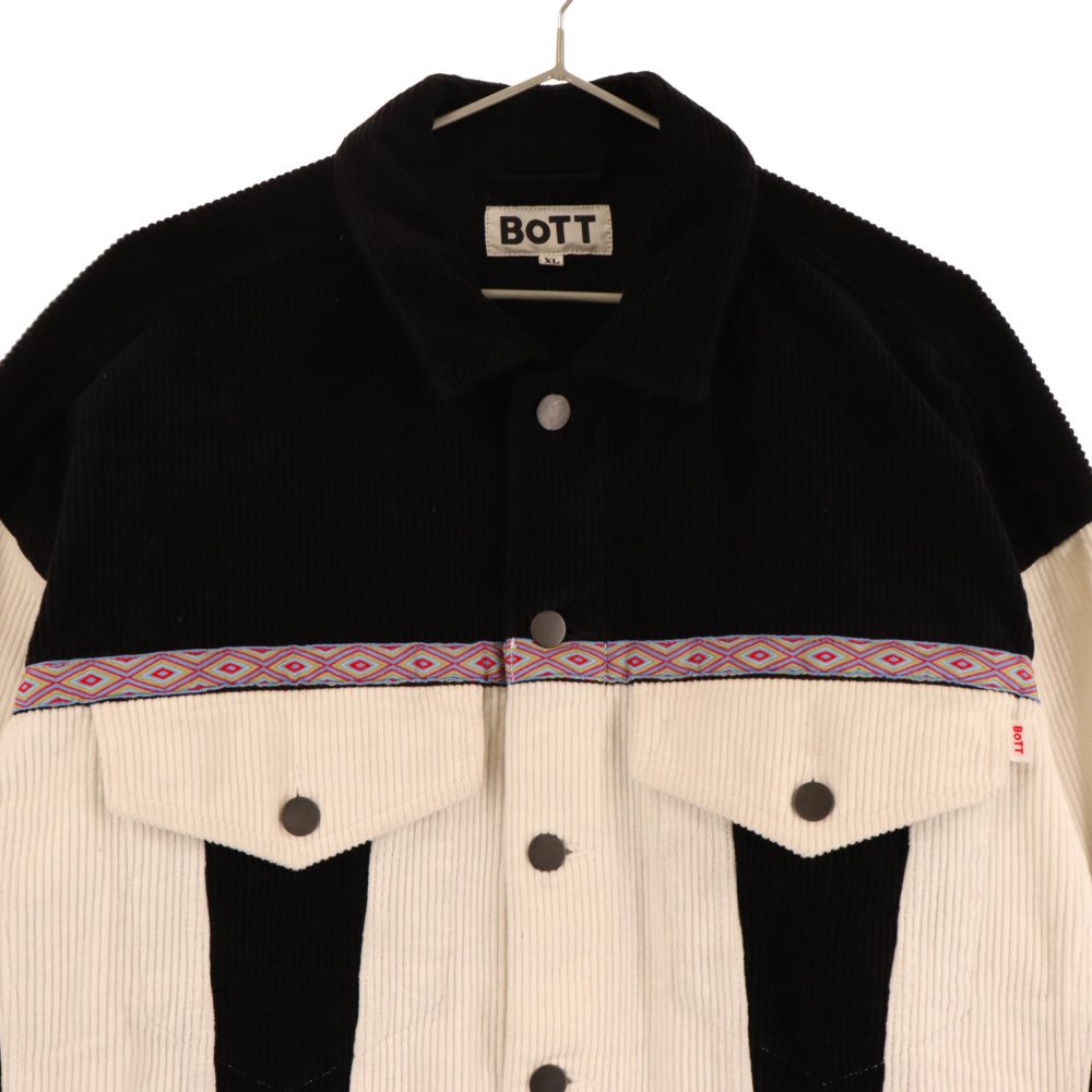 BoTT (ボット) 20AW Corduroy Jacket コーデュロイジャケット ホワイト
