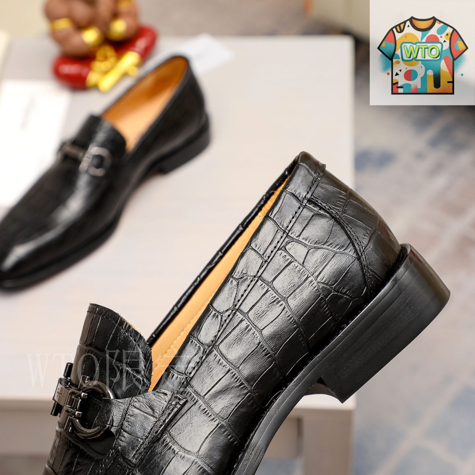 Ferragamoフェラガモ カジュアル スリッポン シューズ02-MT68