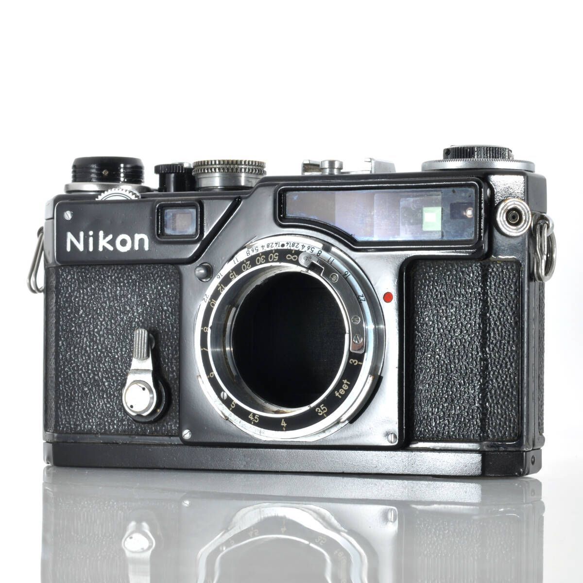 ニコン Nikon SP ブラック レンジファインダーフィルムカメラ M587