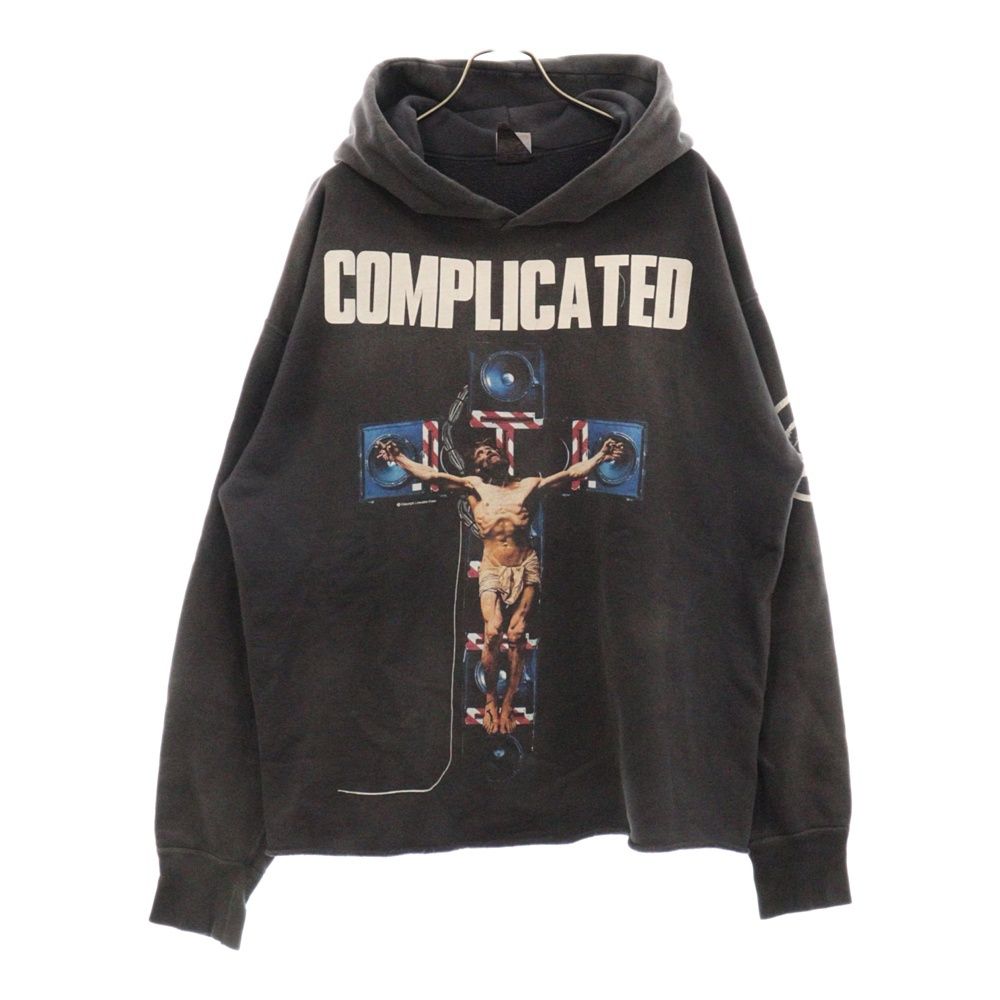 正規品　SAINT MICHAEL×河村康輔　COMPLICATEDパーカー SAINT Mxxxxxx (セント マイケル) 23AW KK/HOODIE COMPLICATED