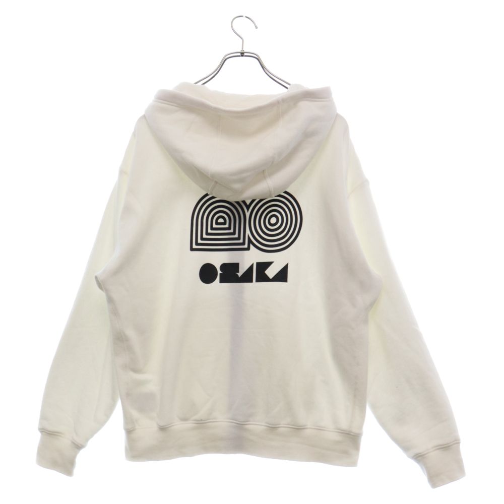 NIKE (ナイキ) Naomi Osaka Collection Full-Zip Up Hoodie Jacket 大坂なおみ ロゴプリントジップアップジャケット ホワイト