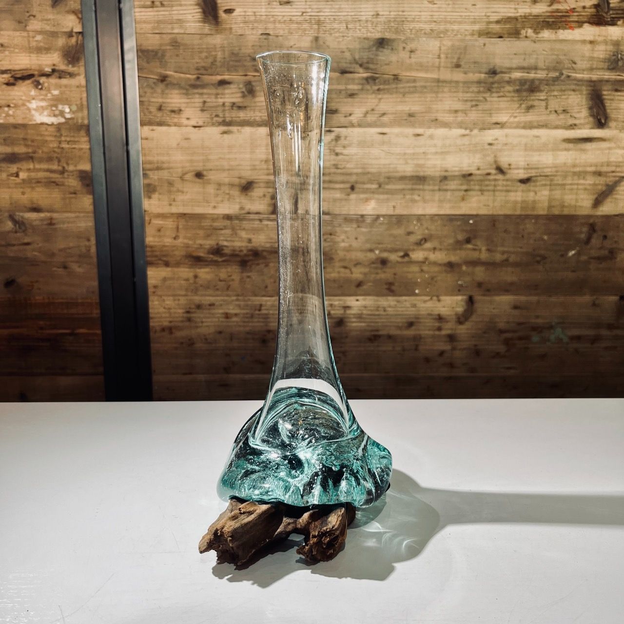 インテリア雑貨 FUKUDA FACTORY 公式OUTLET FLOWER VASE S ガラスに混入物 欠けあり No.M14 NEXPOTALLINN_EU