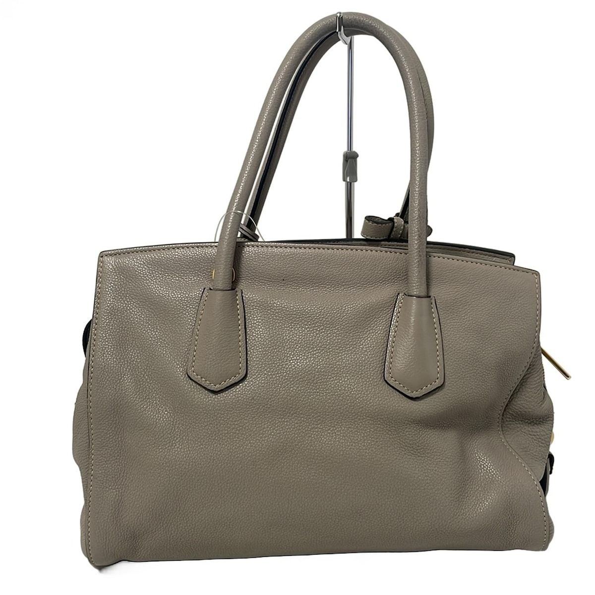 PRADA(プラダ) ハンドバッグ - BN2769 グレーベージュ レザー