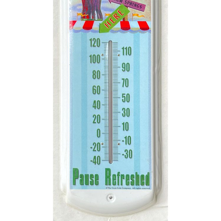 DEAD STOCK 90s Coca Cola コーラ温度計 ビンテージ コカ・コーラ コカ