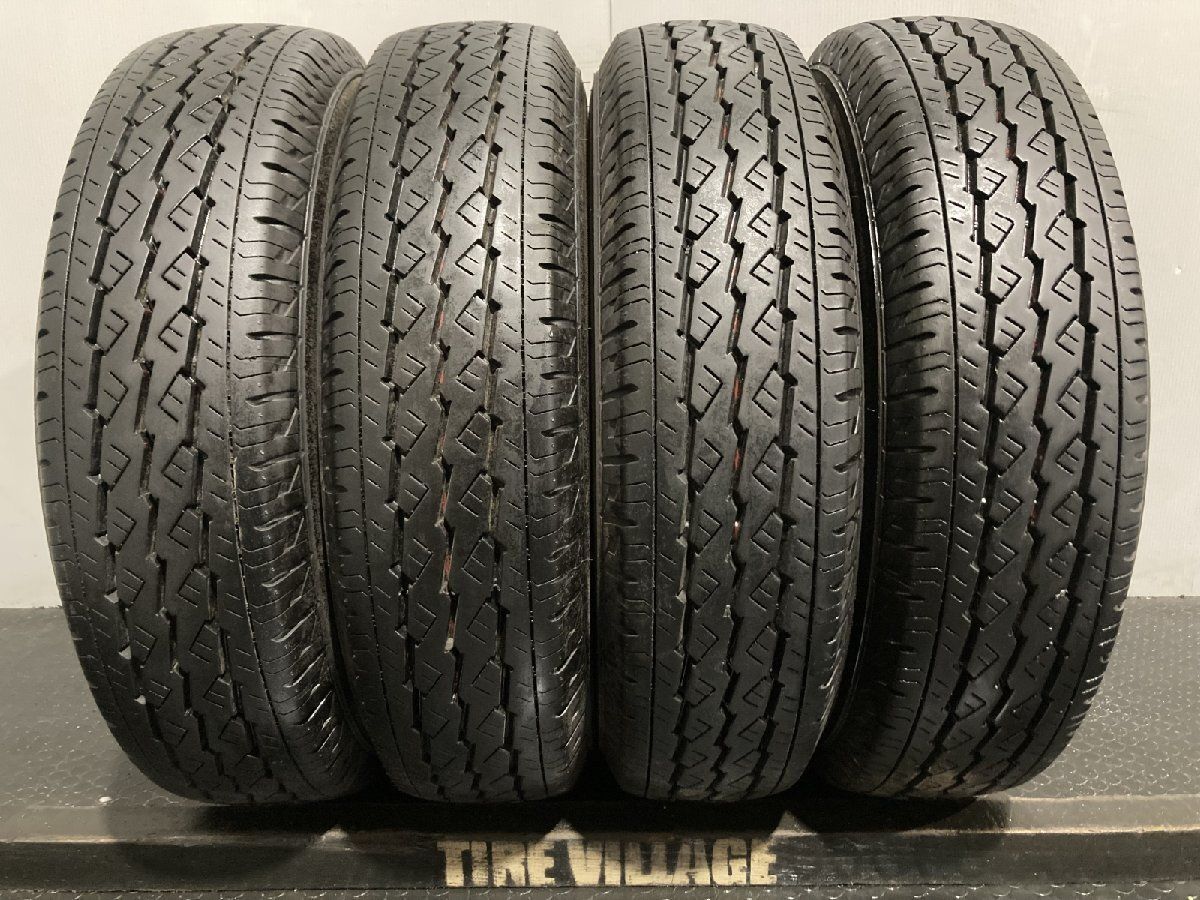 BS BRIDGESTONE V600 175R14LT 6PR 14インチ 夏タイヤ 4本 22年製 バリ溝 バネット ボンゴ等 (KTB021)  - メルカリ