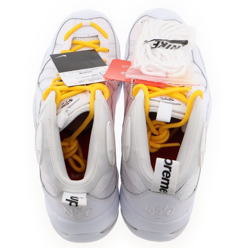 NIKE (ナイキ) ×SUPREME シュプリーム AIR BAKIN White Amarillo エアベイキン アマリロ ハイカットスニーカー  ホワイト US9/27cm DX3292-100 - メルカリ