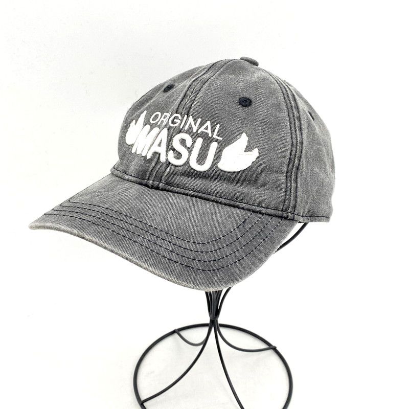 MASU エムエーエスユー ORIGINAL MASU CAP MPFW-0J0924 キャップ 帽子 サイズ ONE SIZE グレー系 メンズ|レディース 185-250422-as-10-izu