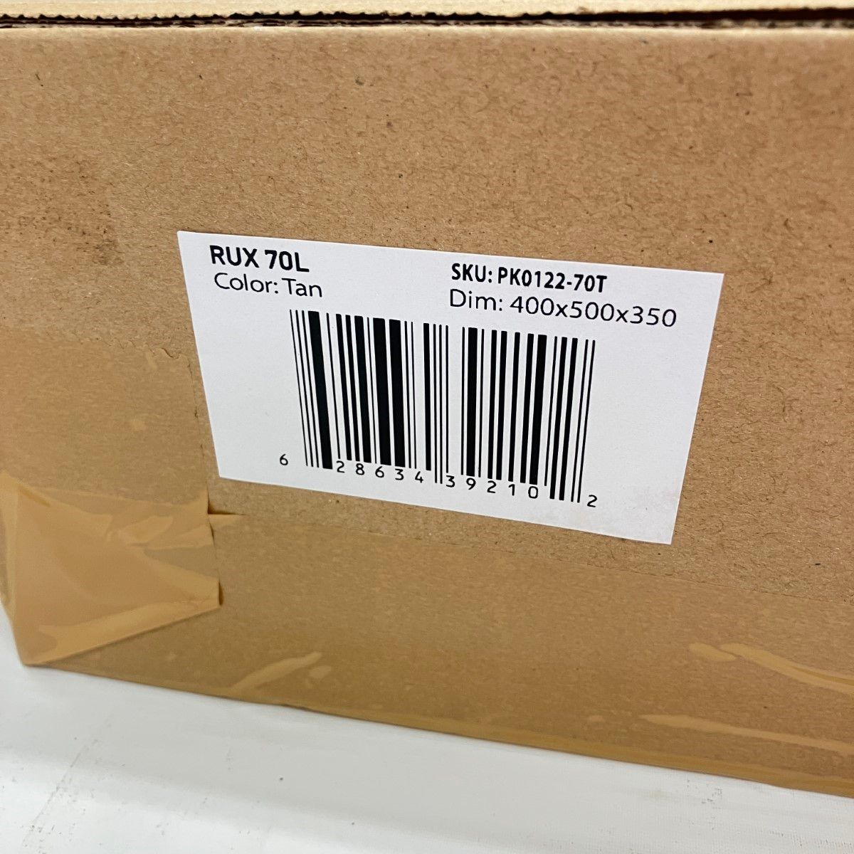 〇〇RUX ラックス RUX ボックス 70L Tan USTAUSTRALIA_COM_AU