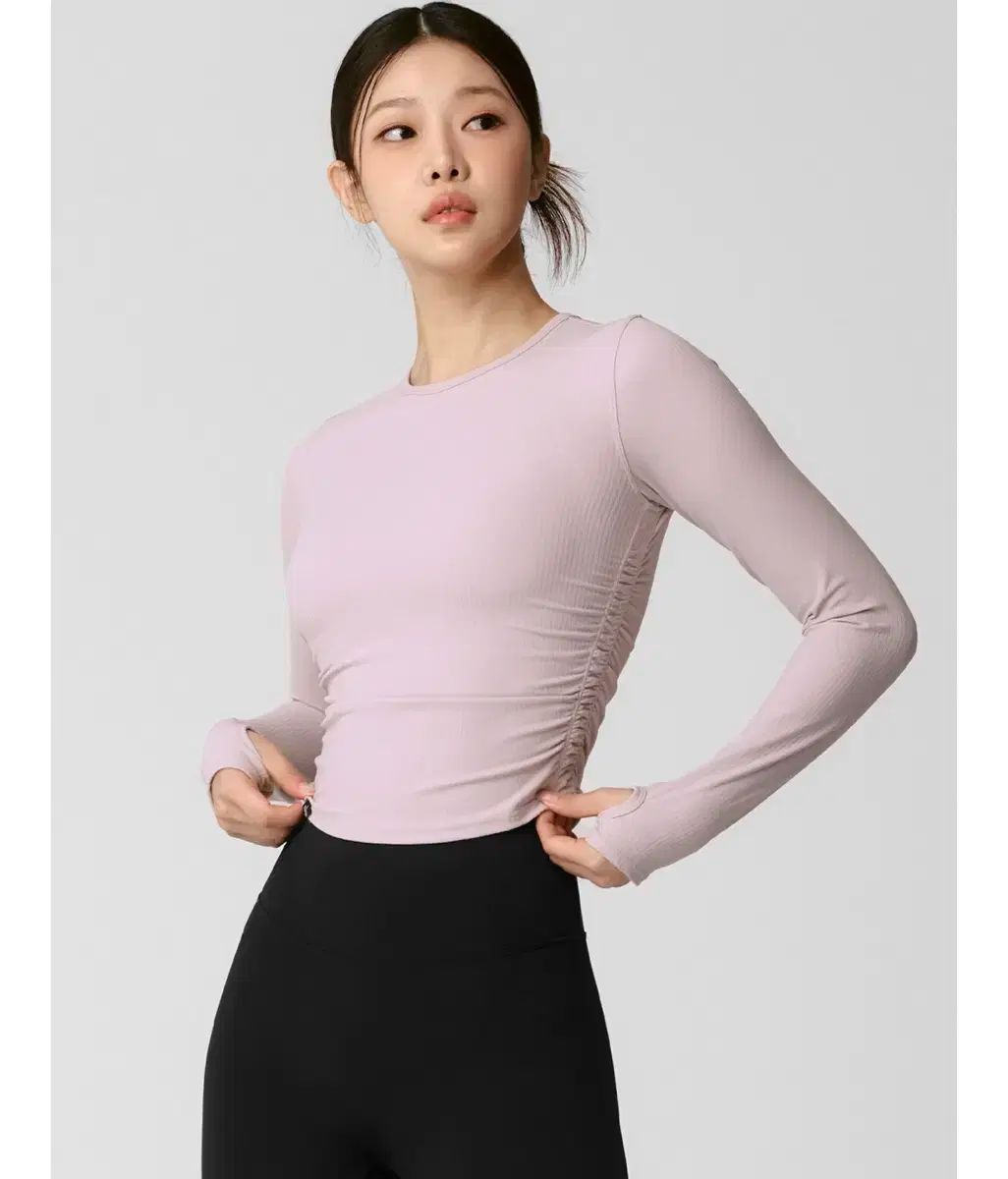 XEXYMIX(ゼクシィミックス) シャーリング クロップド ロングスリーブ s サイズ 未着用 新品