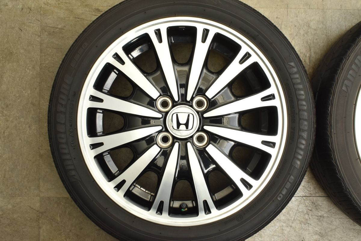 中古品ホンダN-ONE純正15インチ アルミホイール ブリヂストンタイヤ 中古品ホンダN-ONE純正15インチ アルミホイール ブリヂストン