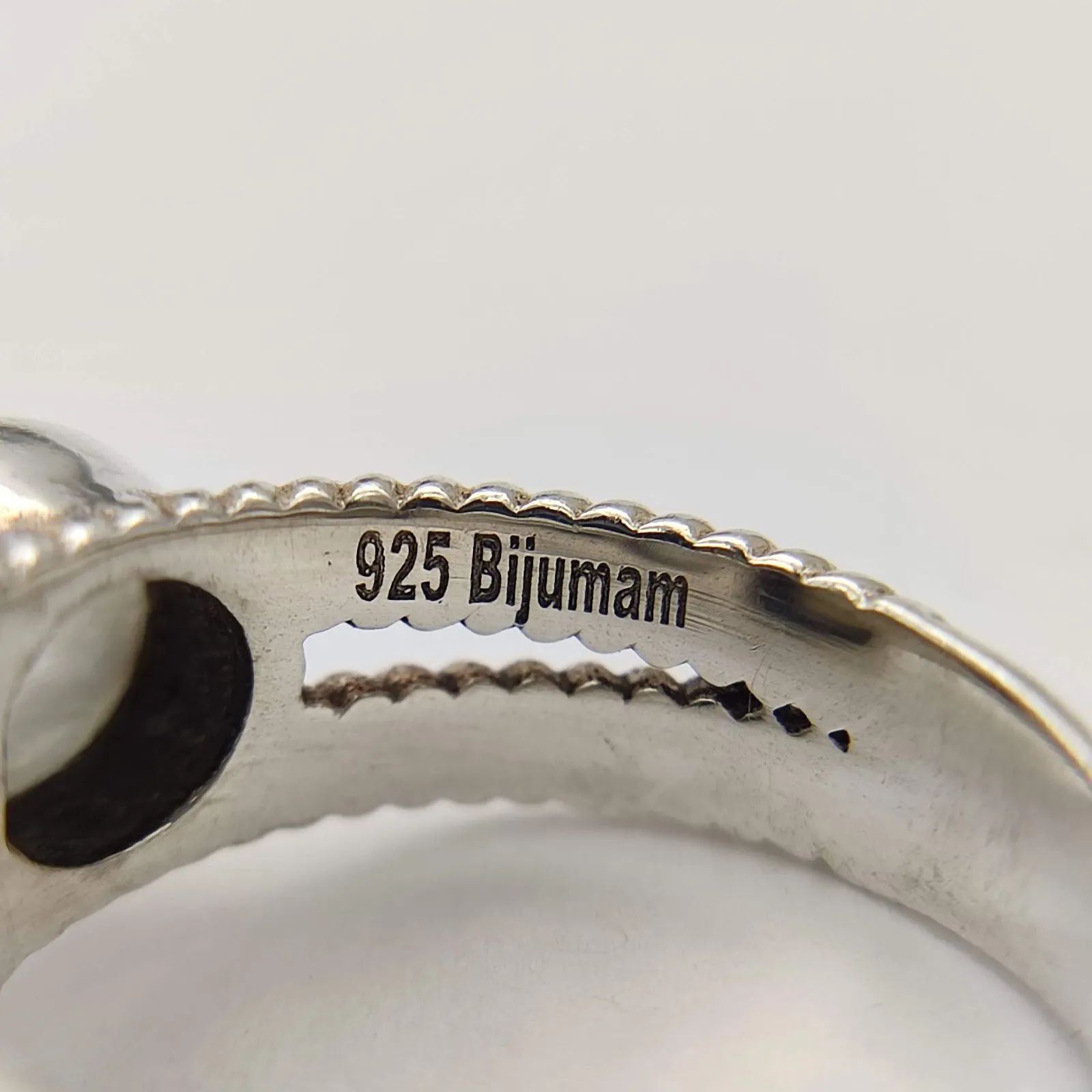 美品】Bijumam ビジュマム ムーンストーンデザインリング SILVER