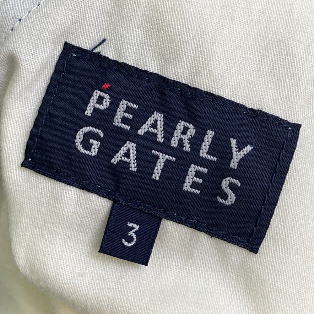 サイズ：3 PEARLY GATES パーリーゲイツ  パンツ  ブルー系 [240101442226] ゴルフウェア メンズ ストスト サイズ：3 PEARLY GATES パーリーゲイツ パンツ ブルー系