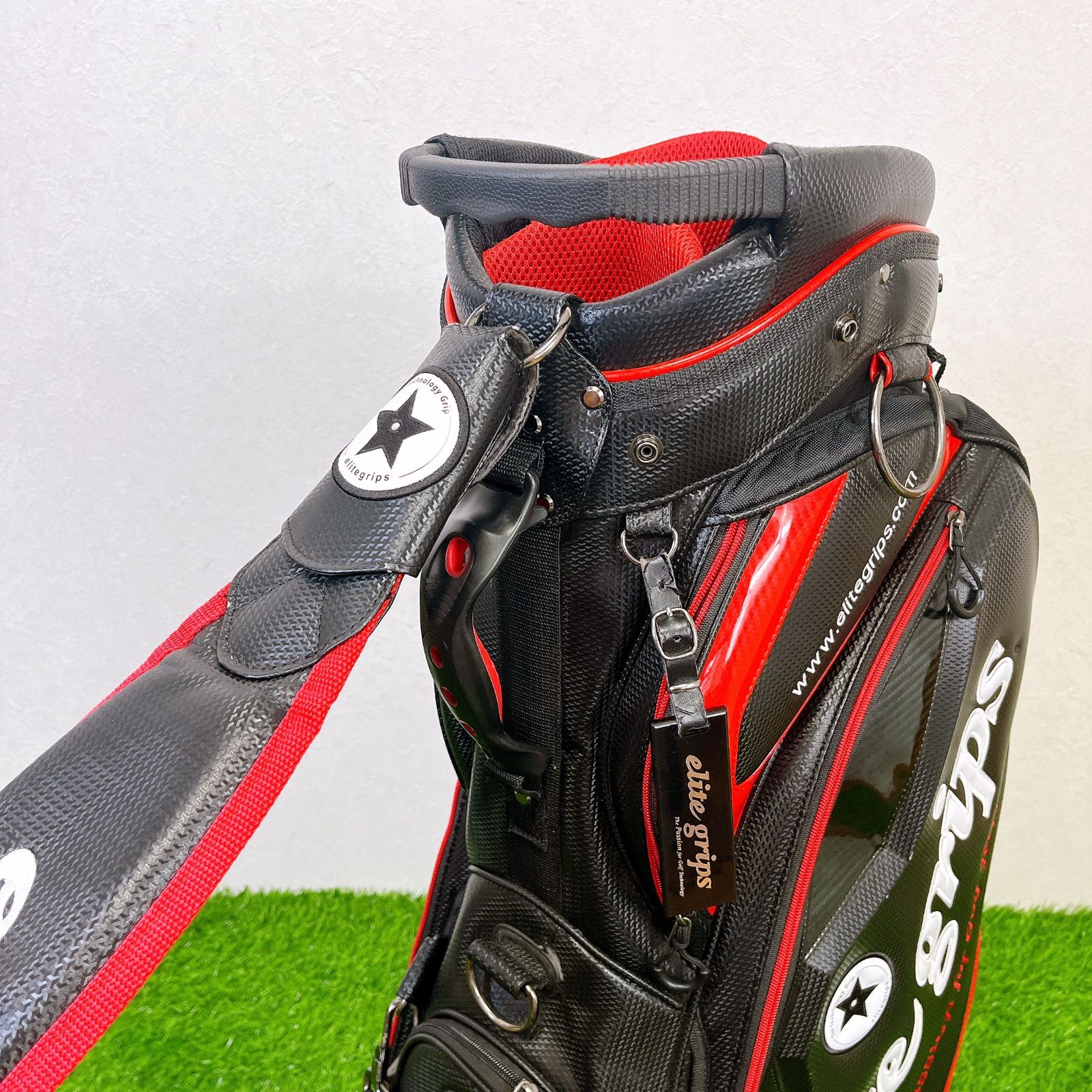 elite grips Python スタンドキャディバッグ 送料無料 新品 elite grips エリートグリップキャディバッグ