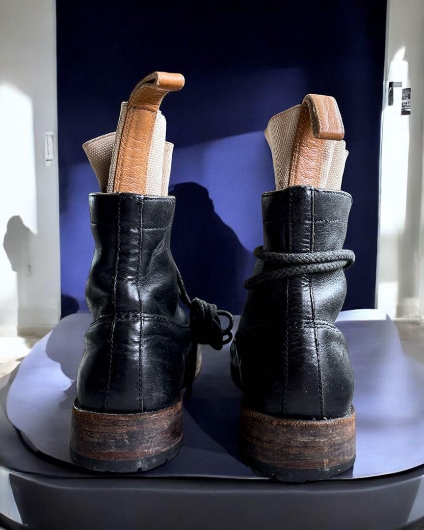 S/S08 Number Nine BIRDS-era Double Layered Lace-Up Boots - メルカリ