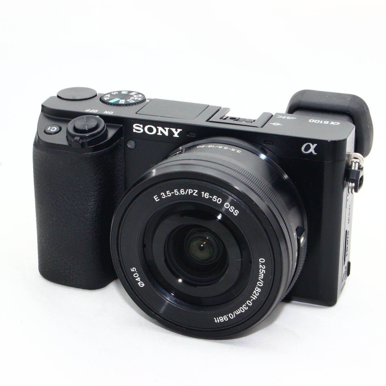 SONY α6100 パワーズームレンズキット ブラック ILCE-6100L-