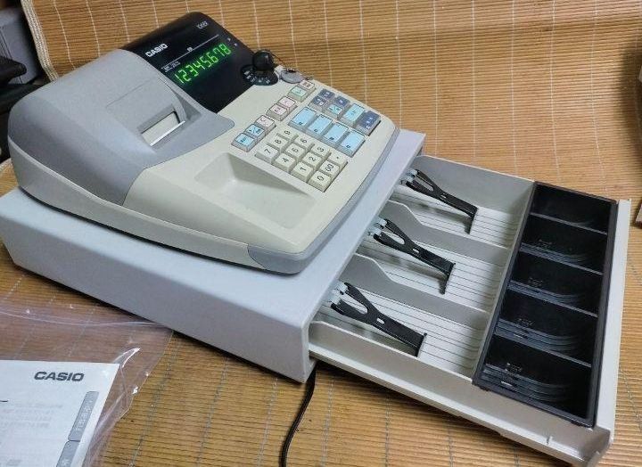 【良品】CASIO レジスター 106ER カシオ レジスター 106ER 簡単 便利 特殊 コンパクト 送料無料