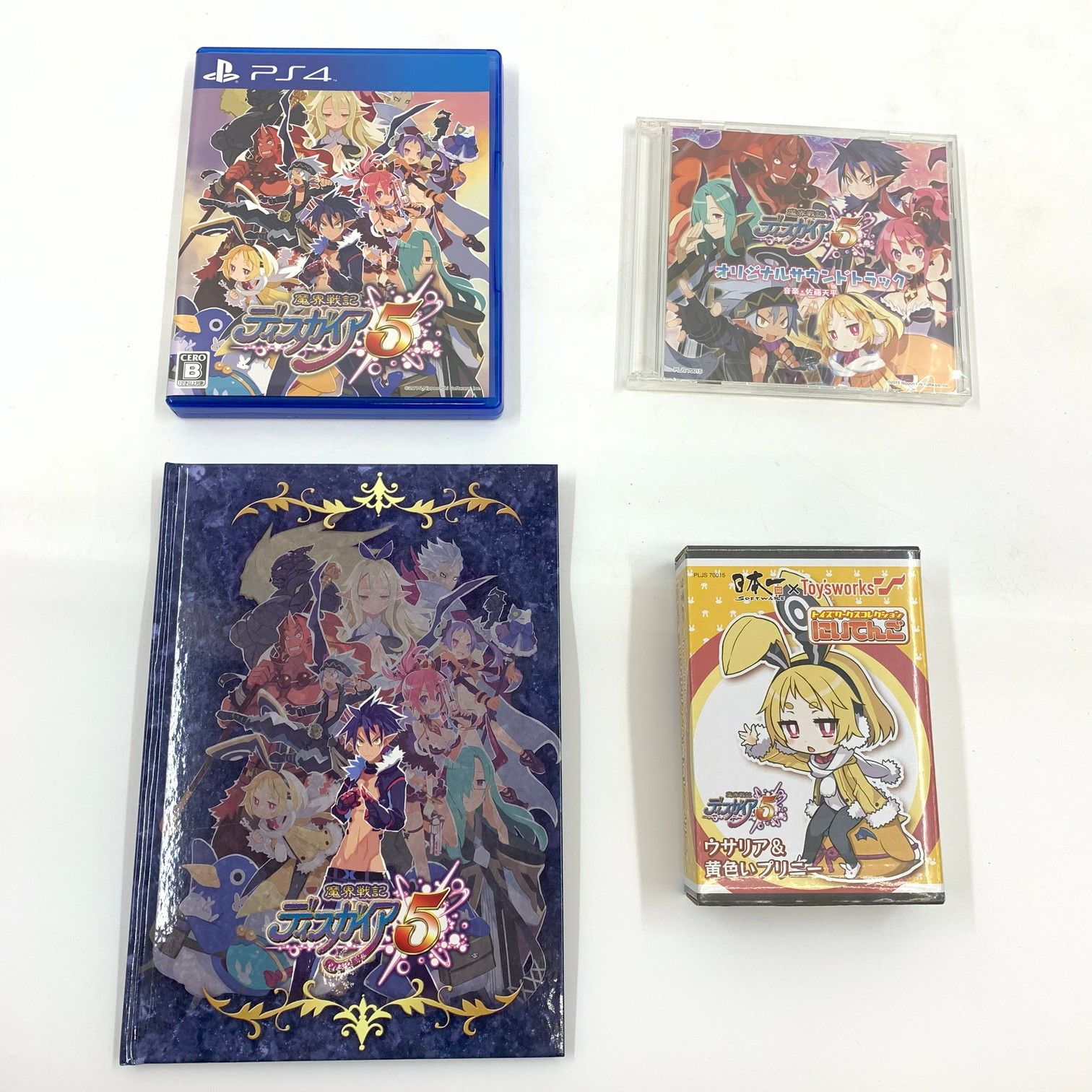 中古品】魔界戦記ディスガイア5 初回限定版 - PS4【027-250817