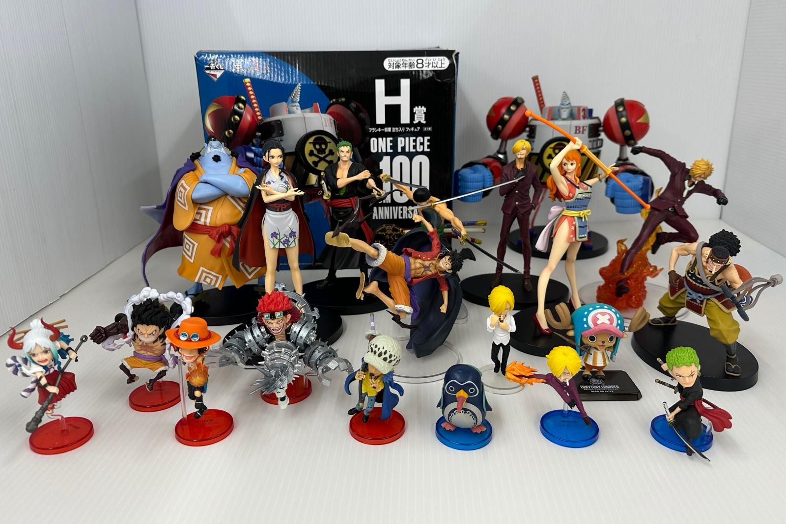 中古品】ONE PIECE ワンピース フィギュア 20体まとめ ワノ国 麦わら