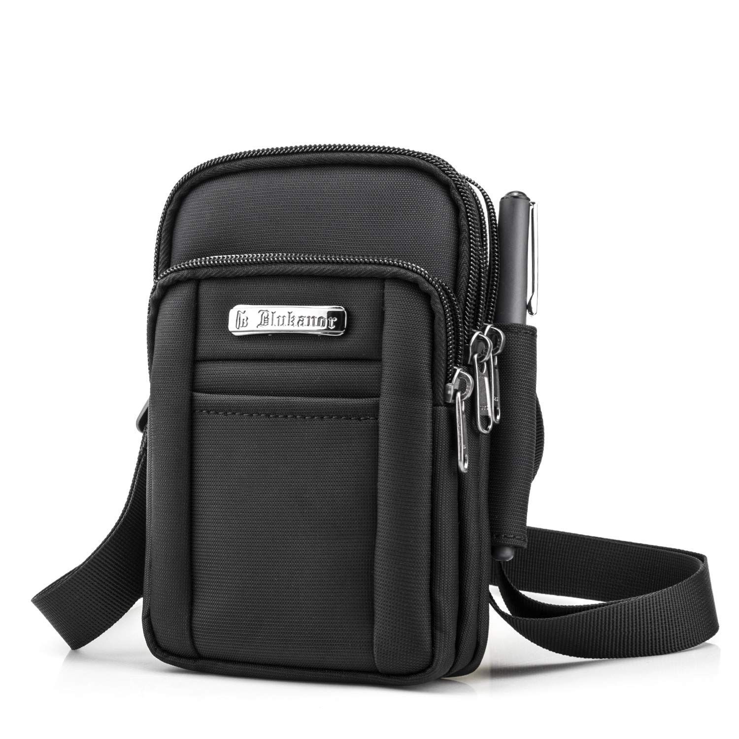 【新着商品】Molleタクティカルバッグ スポーツウエストバッグ EDC ショルダーストラップ付き カードバッグ カラビナ 4way登山ポーチ クロスボディバッグ 多機能収納 スマホポーチ 小物入れ 