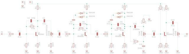 新品】 KGR HARMONY The Wall Fuzz アメリカンマフ系ファズ