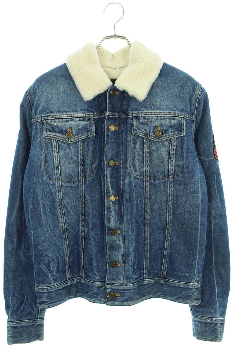 【美品】定価17万　サンローラン　SAINTLAURENT　デニム　ジャケット 楽天市場】サンローラン デニムジャケット メンズ レディース