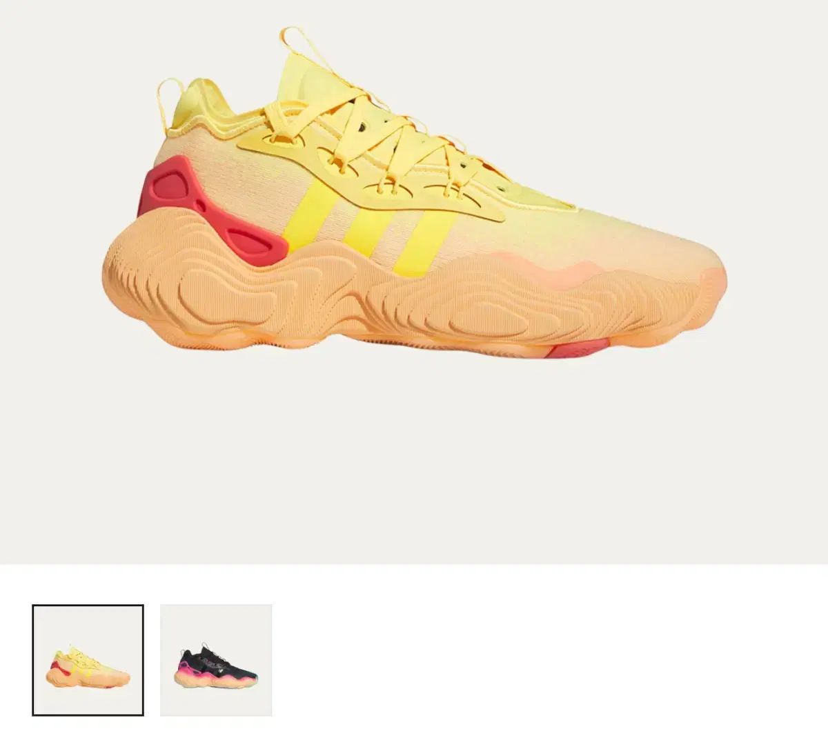 アディダス バスケシューズ トレ영3 260