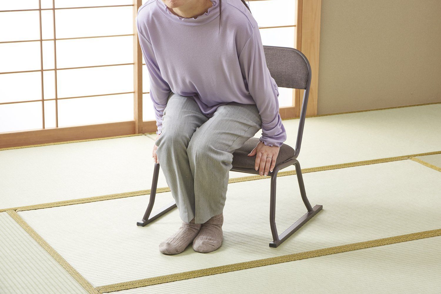 ハイバック ブラウン