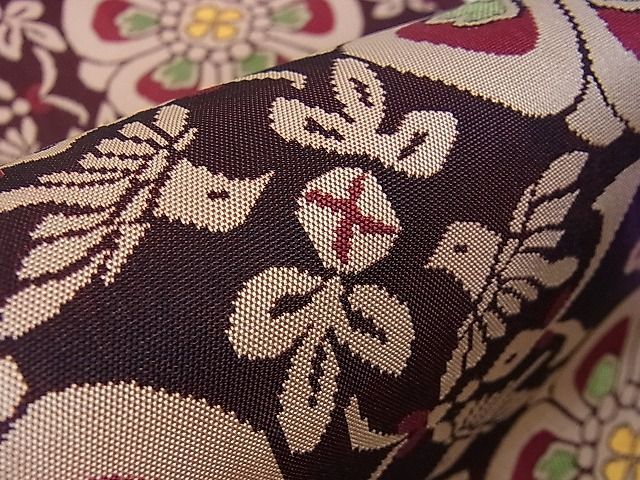 平和屋本店□最高級 人間国宝 北村武資 経錦 六通柄袋帯 花菱鳥文 逸品  