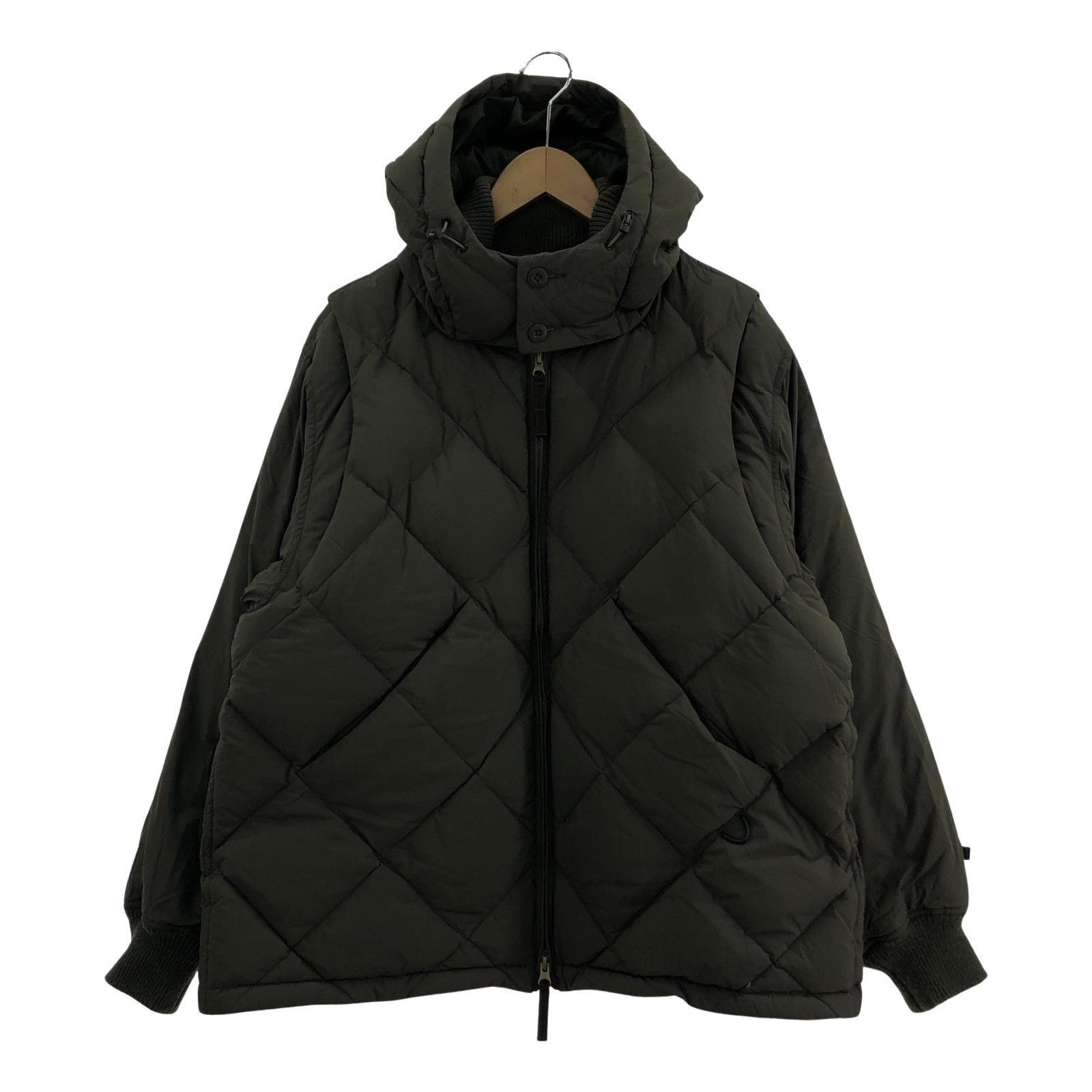 【SALE中】DAIWA PIER39 ダウンジャケット カーキ DAIWA PIER39 22AW TECH 4WAY QUILT DOWN JACKET ダウン S