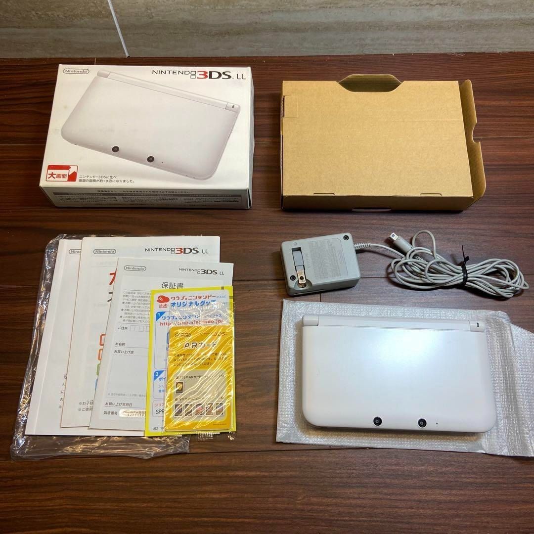 ニンテンドー 3DSLL 本体 ホワイト 4127