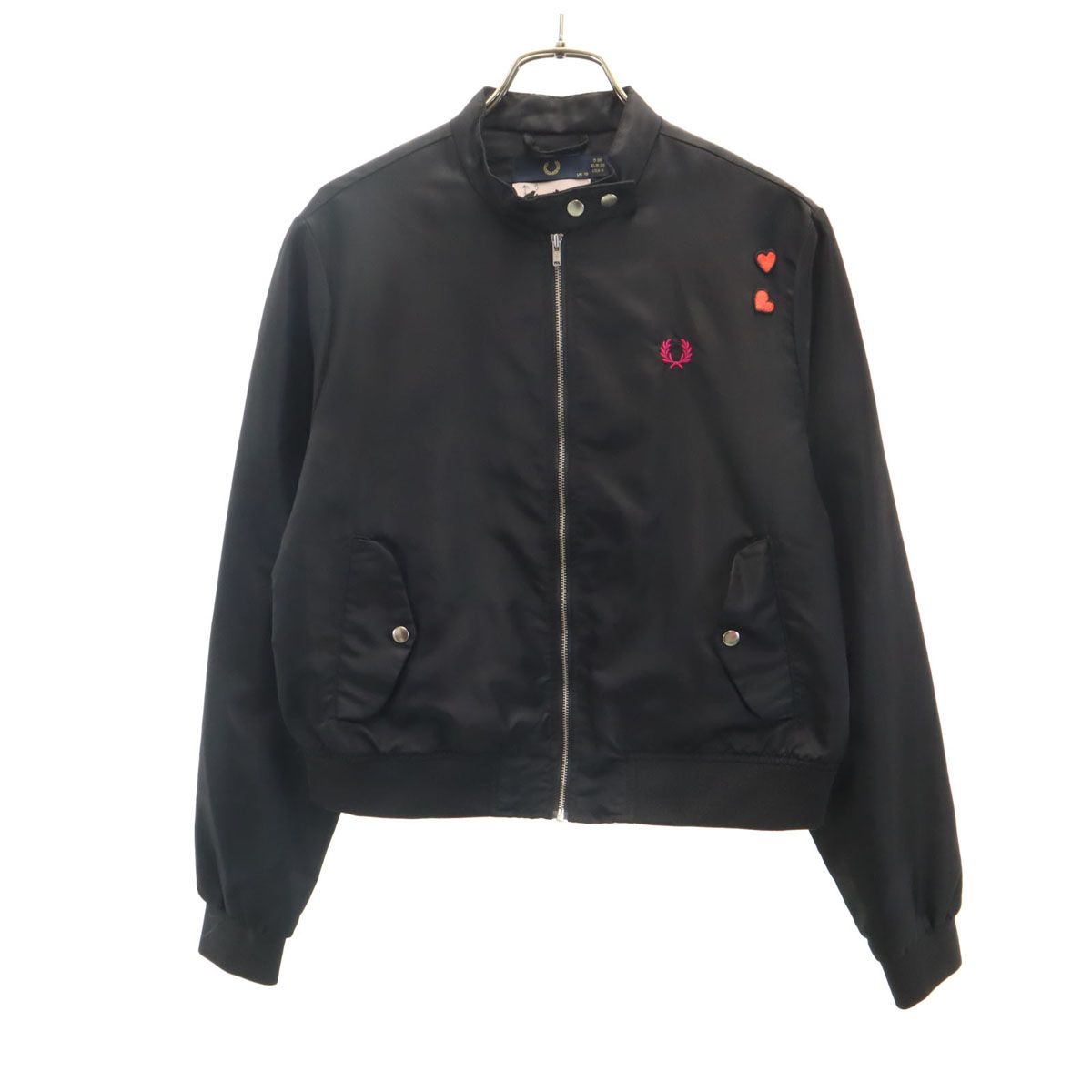 FRED PERRY フレッドペリー ブルゾン 38 ブラック エイミー ワイン